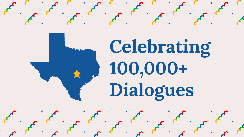 Celebrating 100,000 dialogues