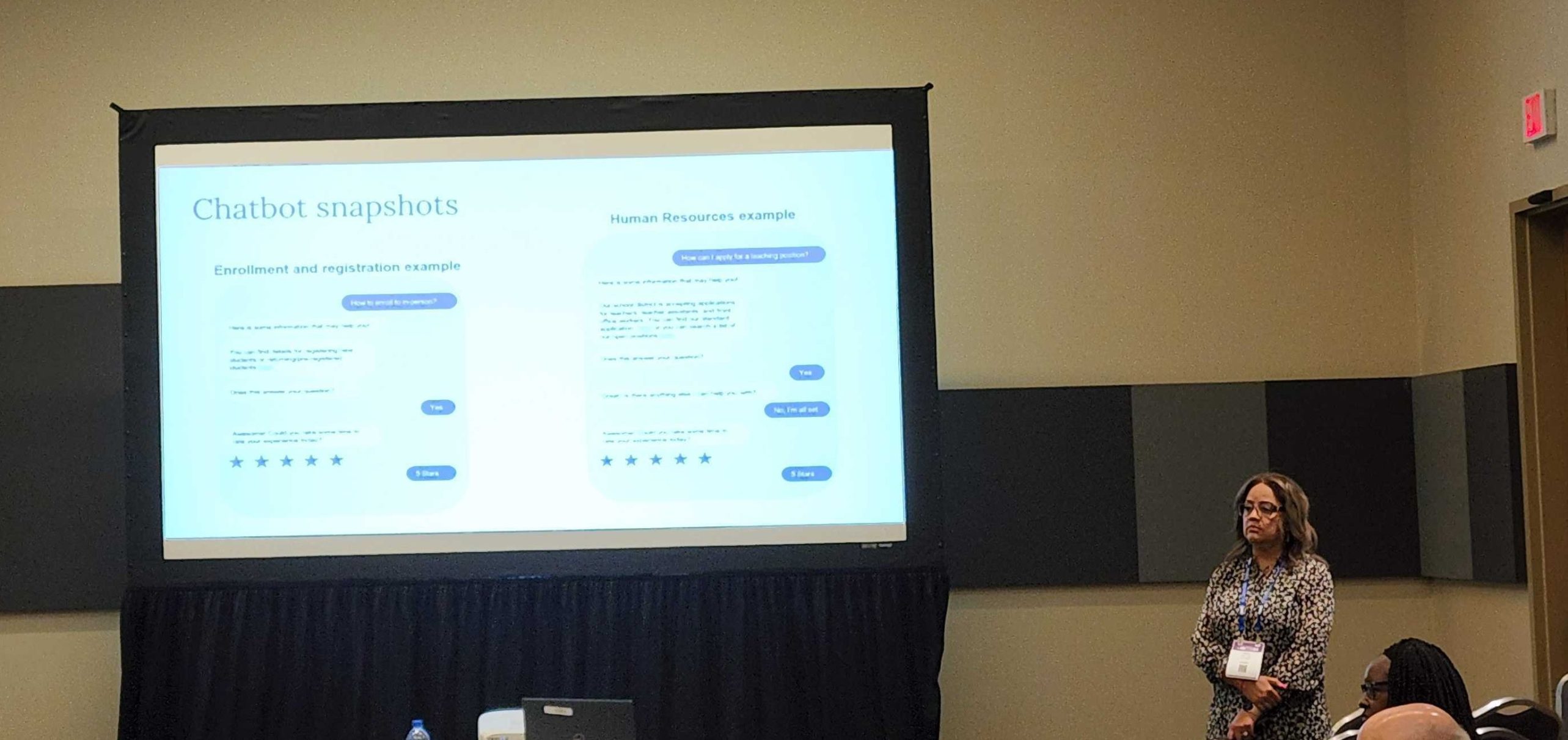 Sonia Villa from El Paso ISD presents at txEDCON22