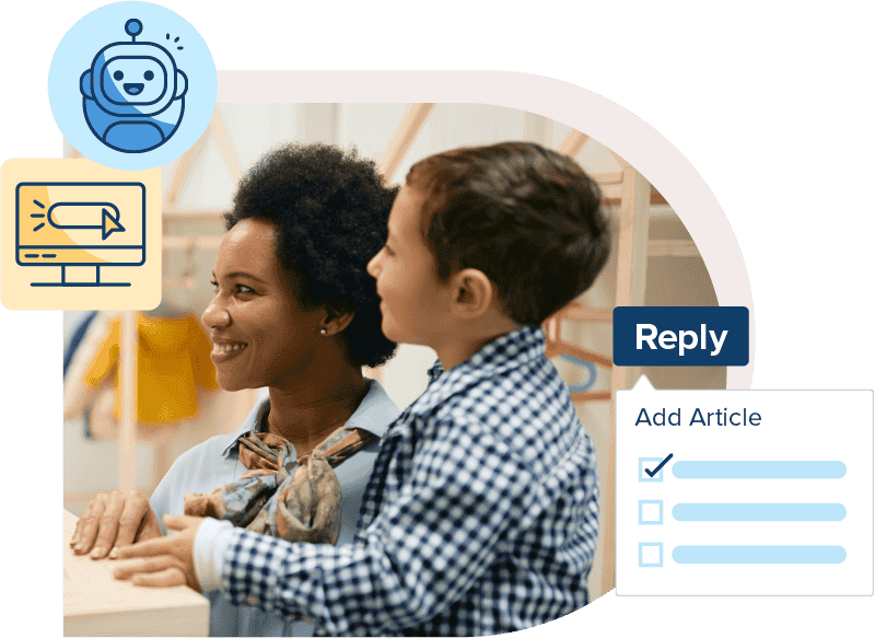 parents and chatbot