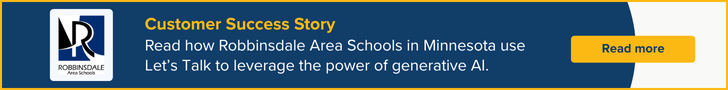 Read Customer Success Story - Robbinsdale Area Schools - using generative AI chatbot from K12 Insight
